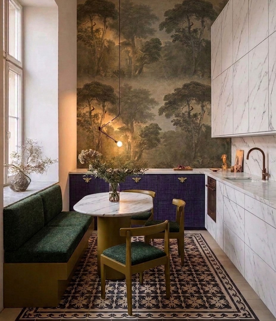 Cocina Oliva — vista completa de la cocina